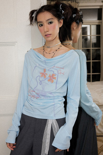 Tencel Linen Swing Blouse