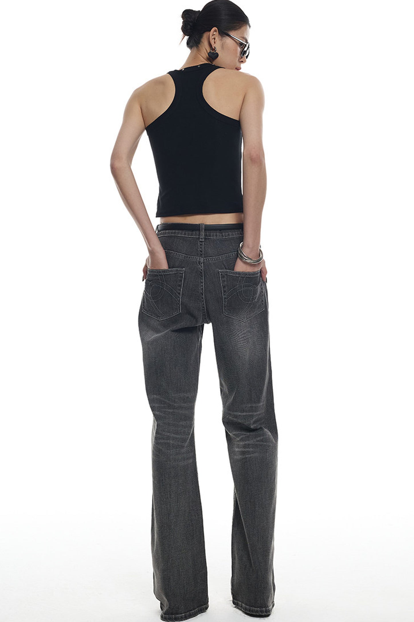 U-Neck Ribbed Tank Top