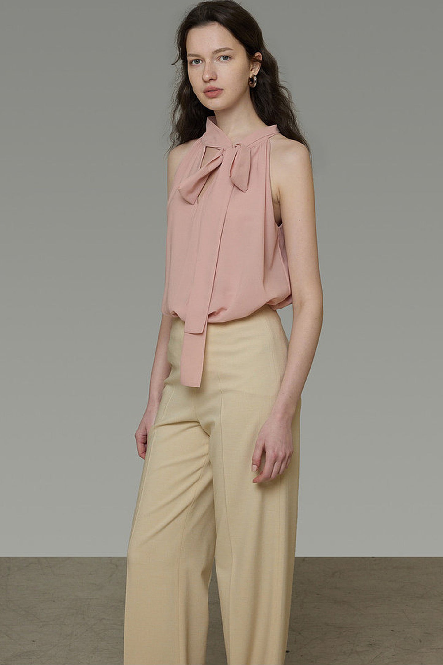 Misty Pink Halter Top