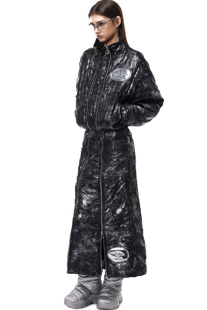 Electric Moon Quilted Skirt