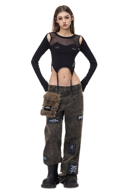 Electric Moon Mesh T-Shirt