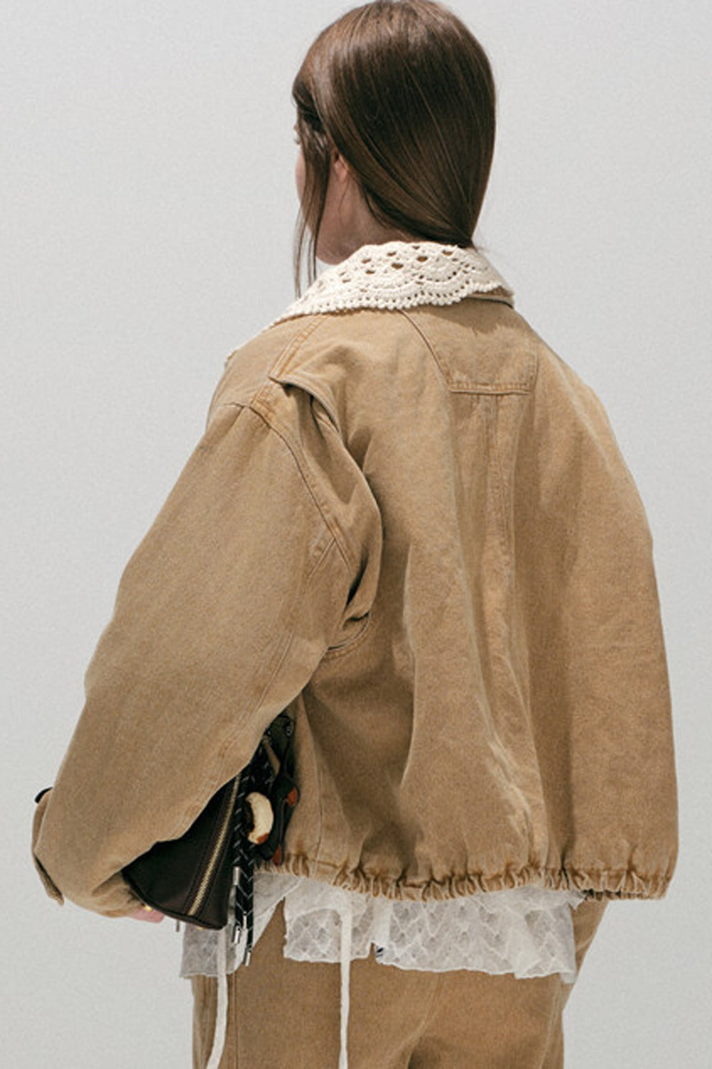 Detachable Hood Parka Jacket