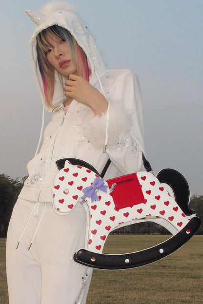 Rocking Horse Crossbody Handheld Bag