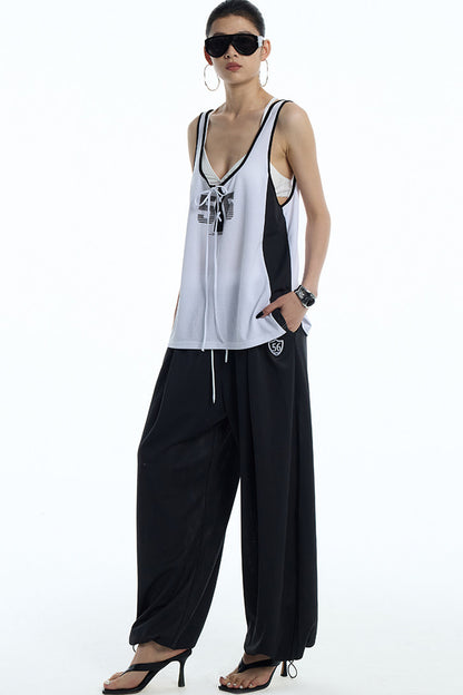 U-Neck Number 56 Jersey Vest