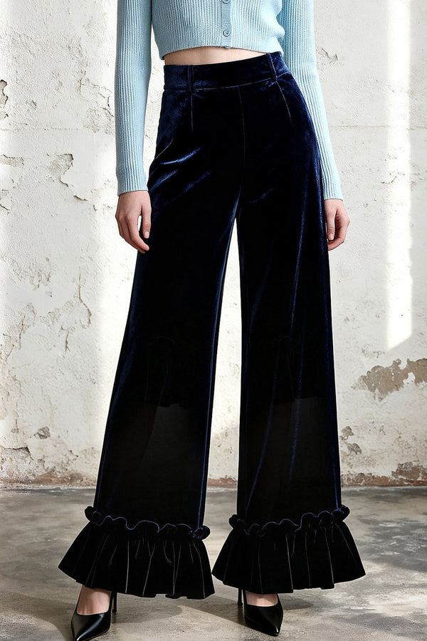 Knit Top and Long Pants Set-Up