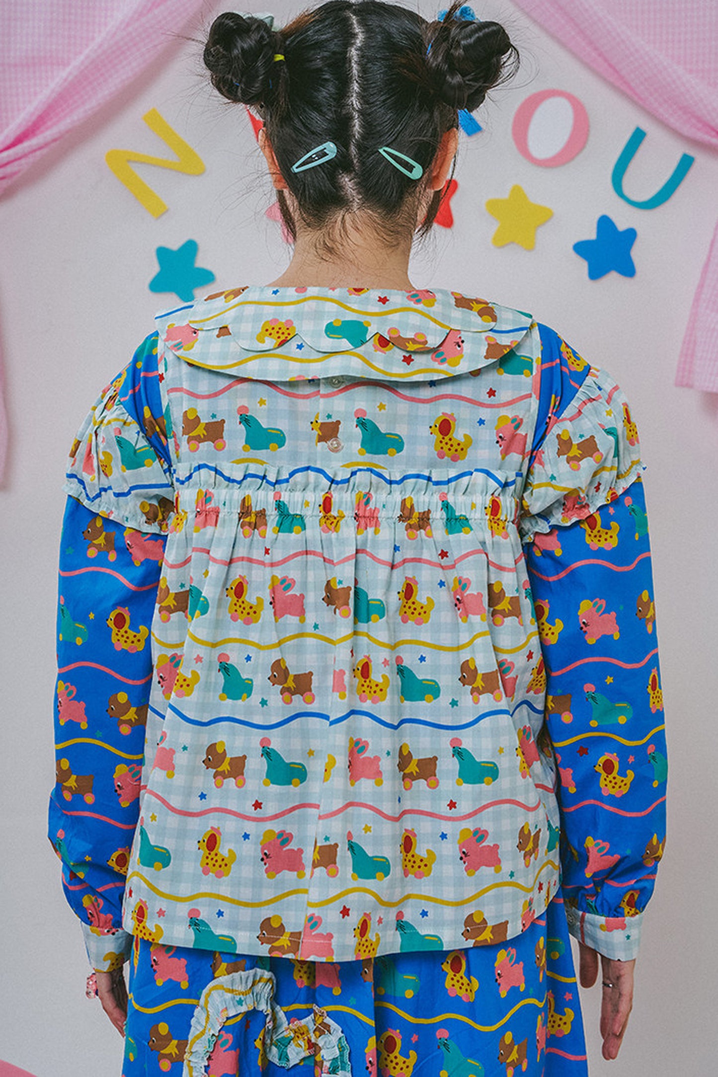 Japanese Style Floral Print Vest
