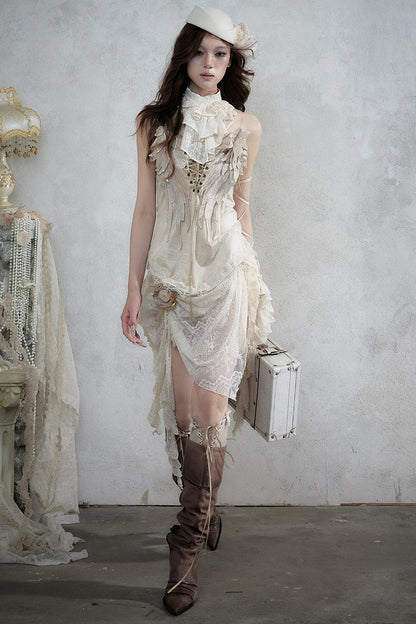 Baroque Lace Collar Scarf