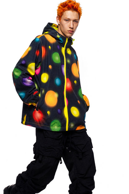 Teflon Retro Polka Dot Jacket