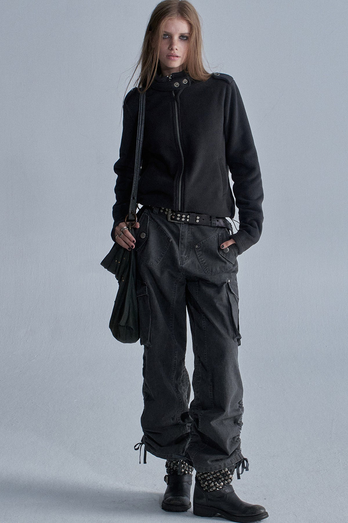 Loose Fleece Zip Jacket