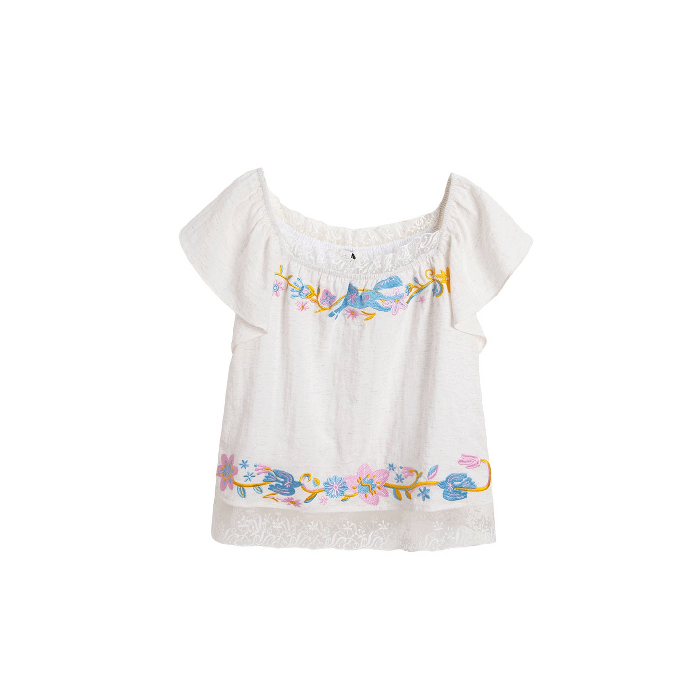 Pony Embroidery Cotton Linen Set-Up