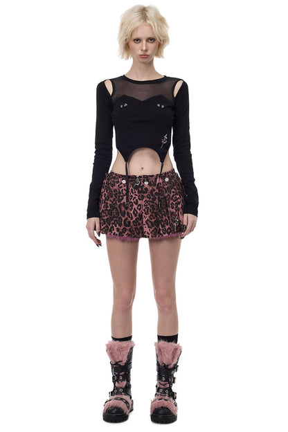 Electric Moon Mesh T-Shirt