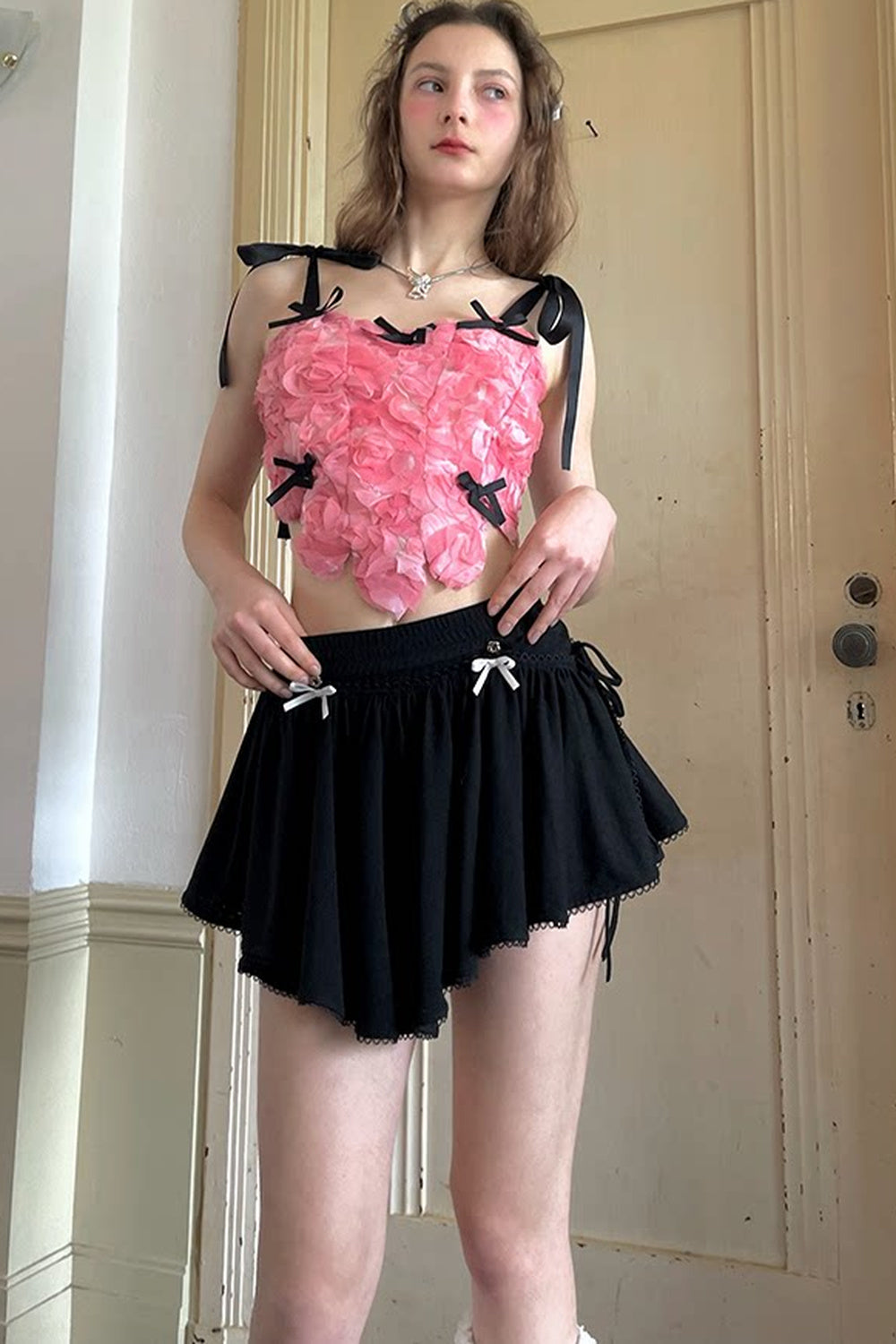 Heavenly Rose Jacquard Vest