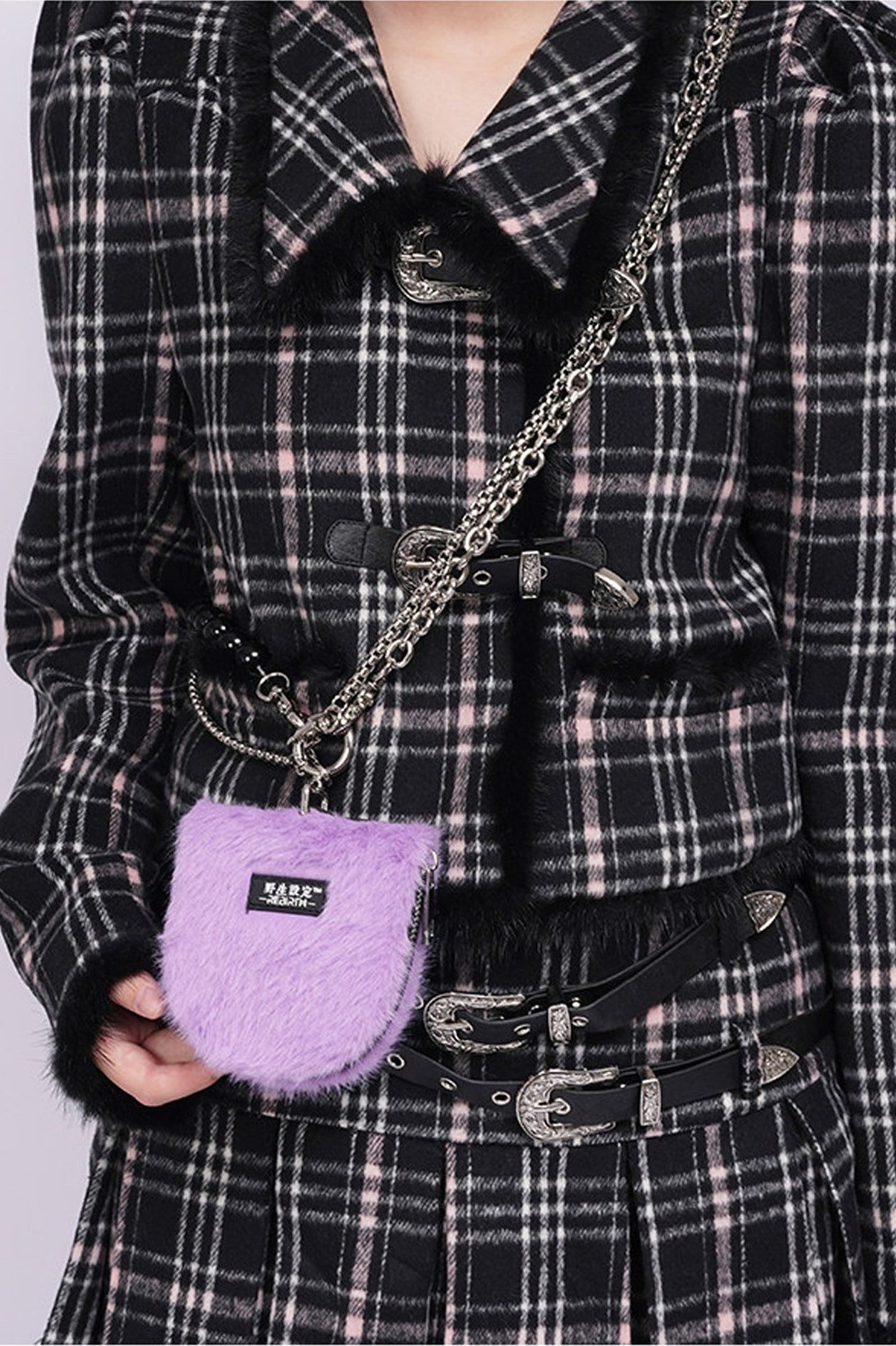 Plush Chain Coin Purse