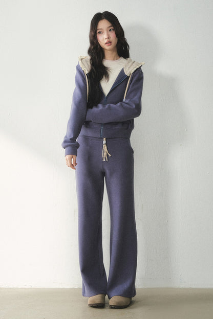 Floral Air-Layer Sweatshirt and Pants