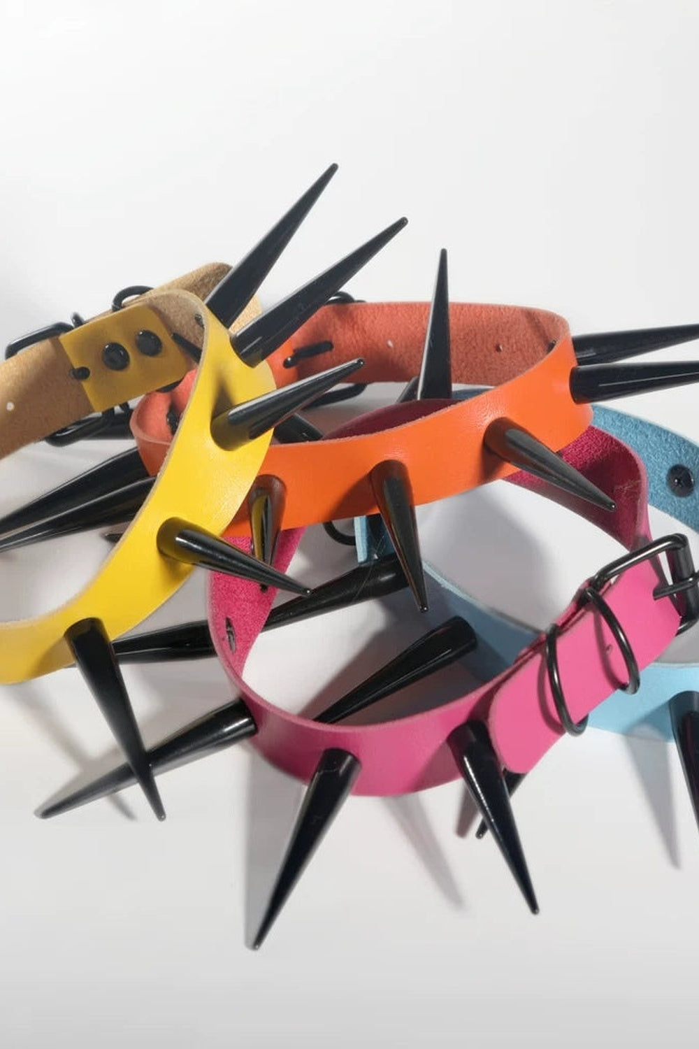 Colorful Rivet Choker