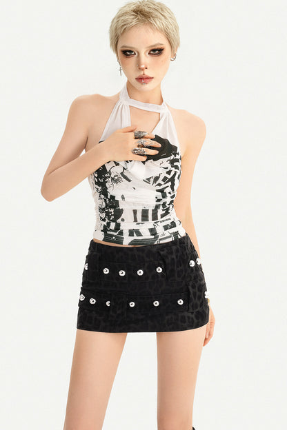 Millennial Y2K Halter Top