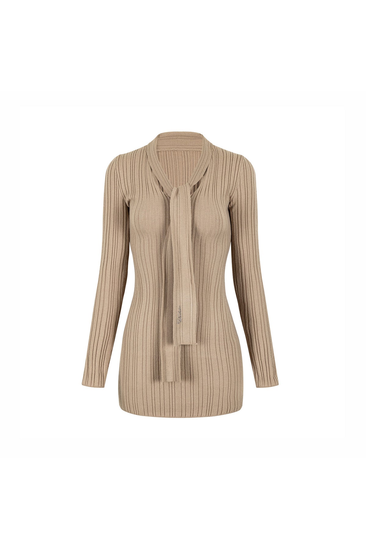 Tie Detail Knit Dress