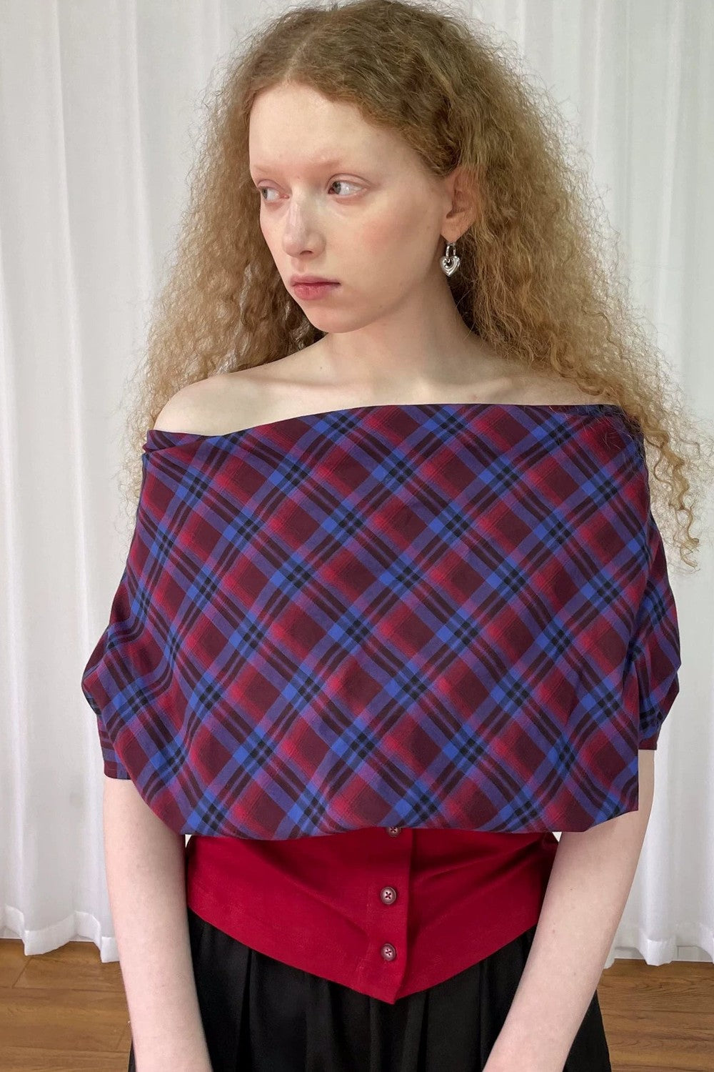 Plaid Short Sleeve Shirt