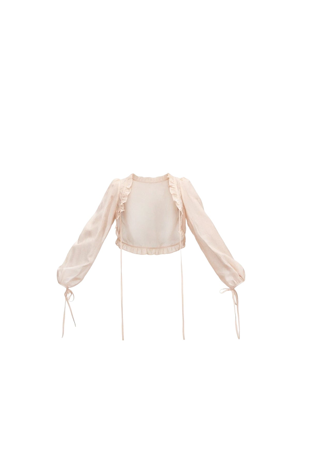 V-Neck Dress Ruffled Cardigan Set-Up