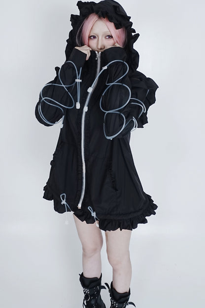 Cat Ear Ruffle Sun Jacket