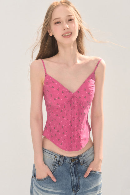 Floral V-Neck Camisole