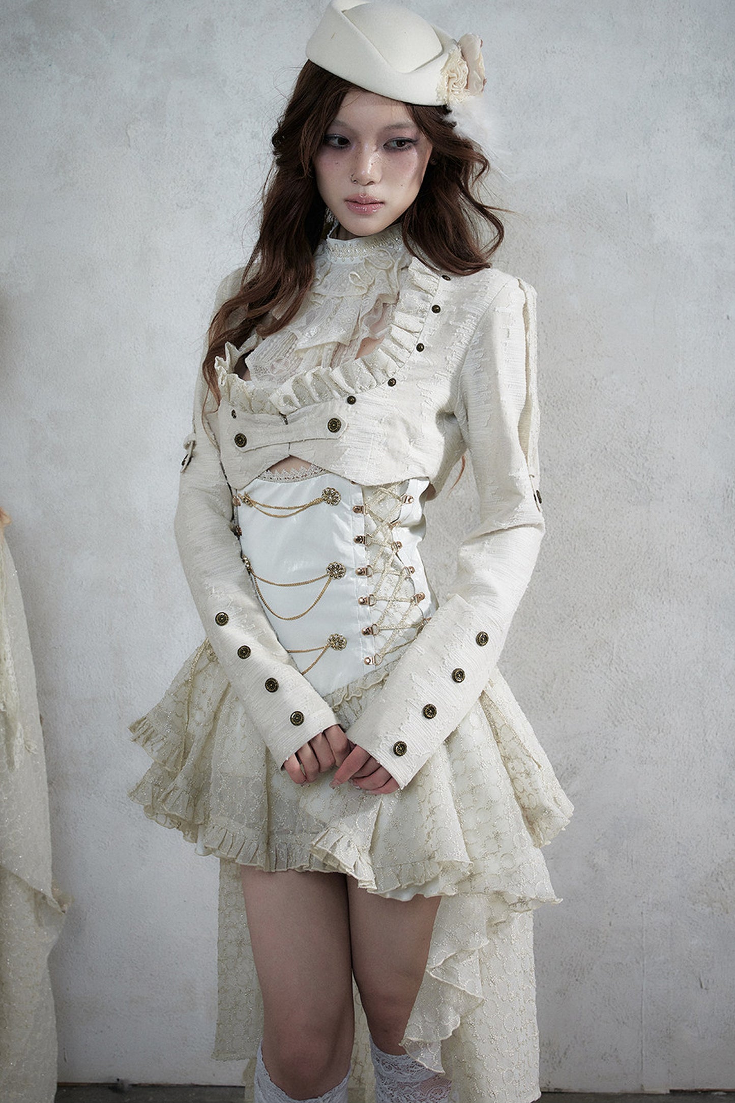 Baroque Punk Leather Jacket