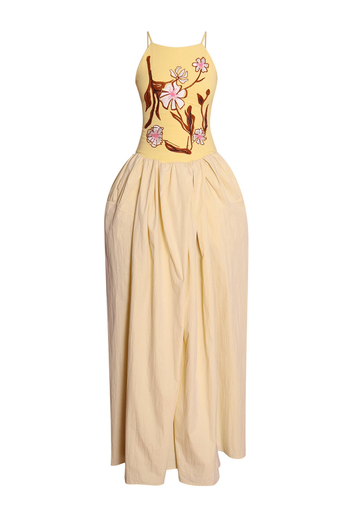 3D Embroidered Vacation Dress