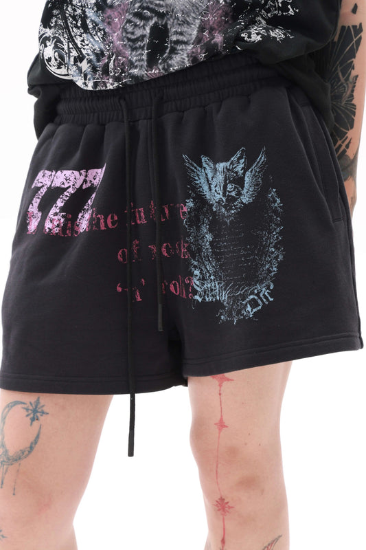 Original Print Loose Shorts