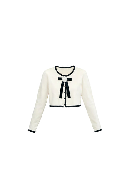 A-Line Dress Cardigan Set-Up