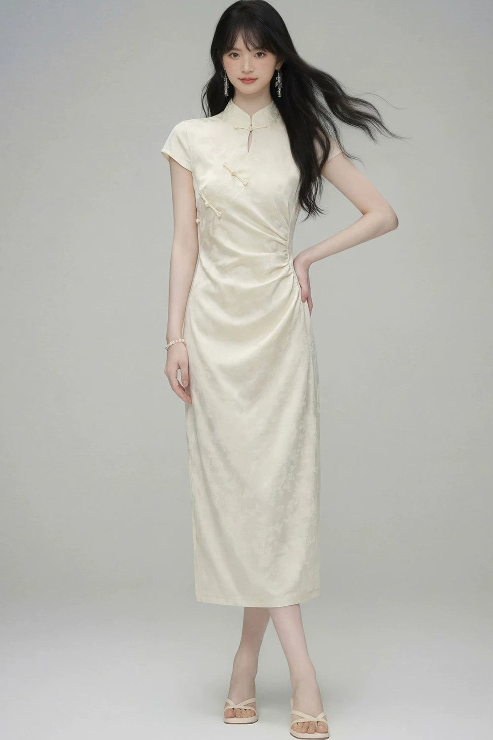 New Chinese Modified Cheongsam Dress