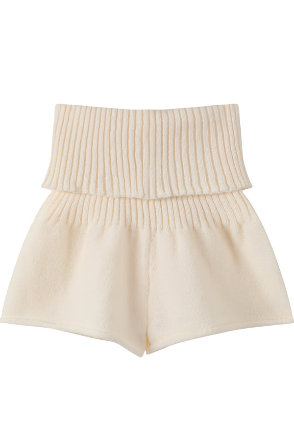 Loose Crochet Knit Shorts