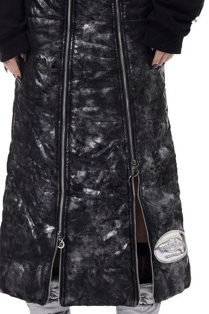 Electric Moon Quilted Skirt