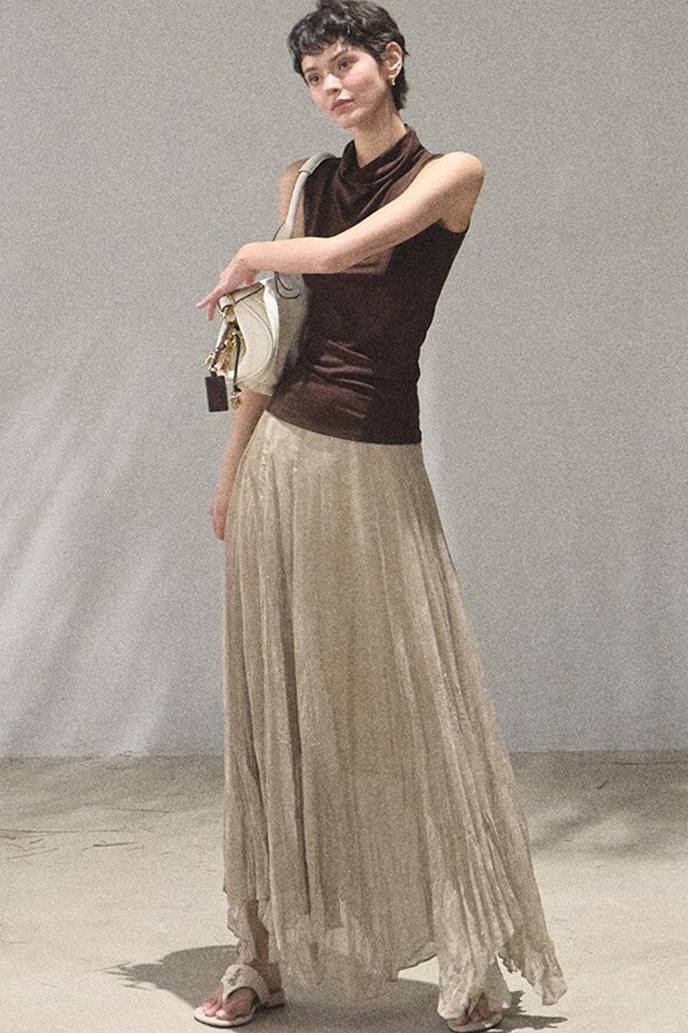 Flowing Twilight Halter Vest