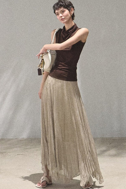 Flowing Twilight Halter Vest