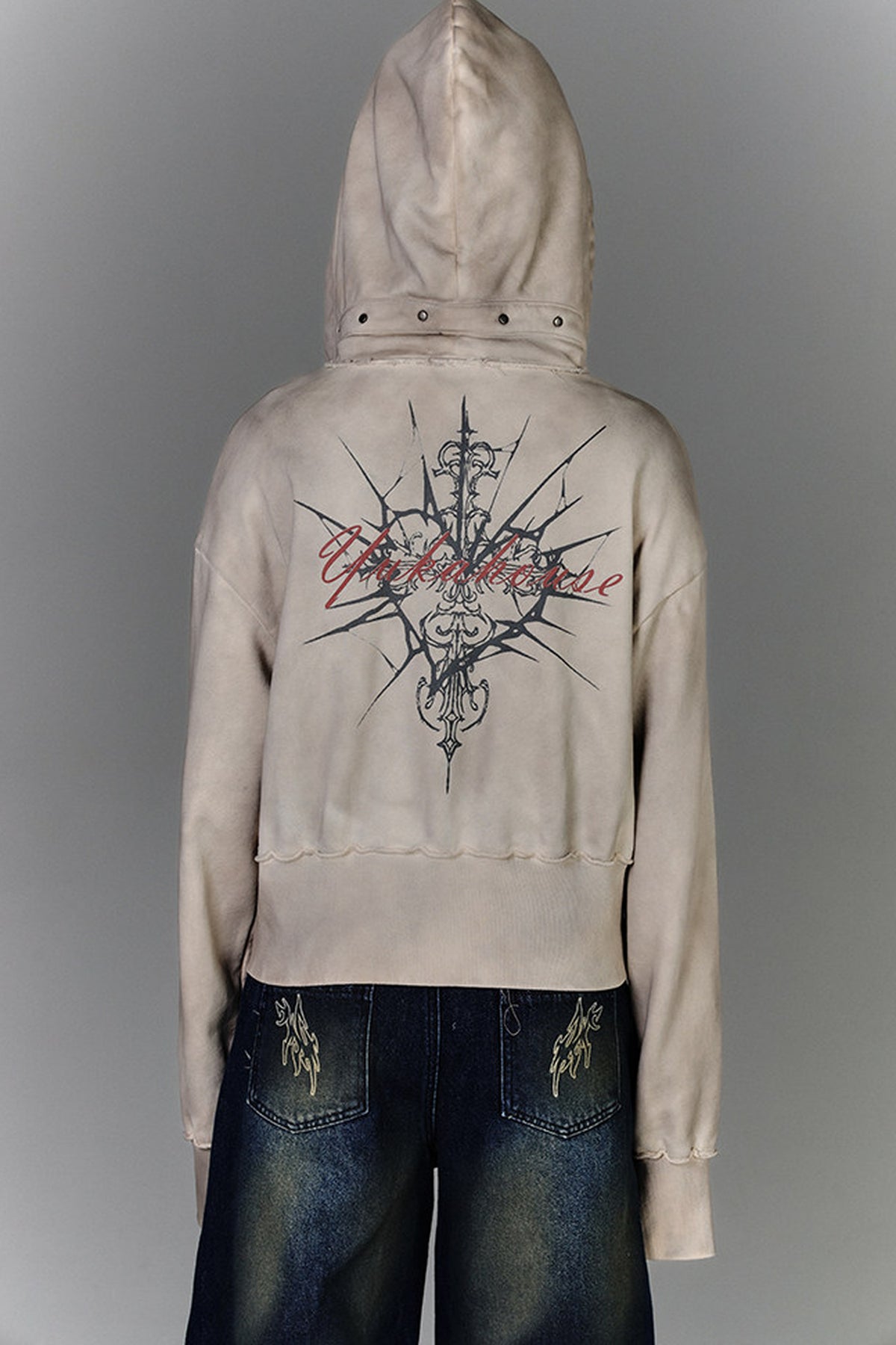 Distressed Biker Jacket