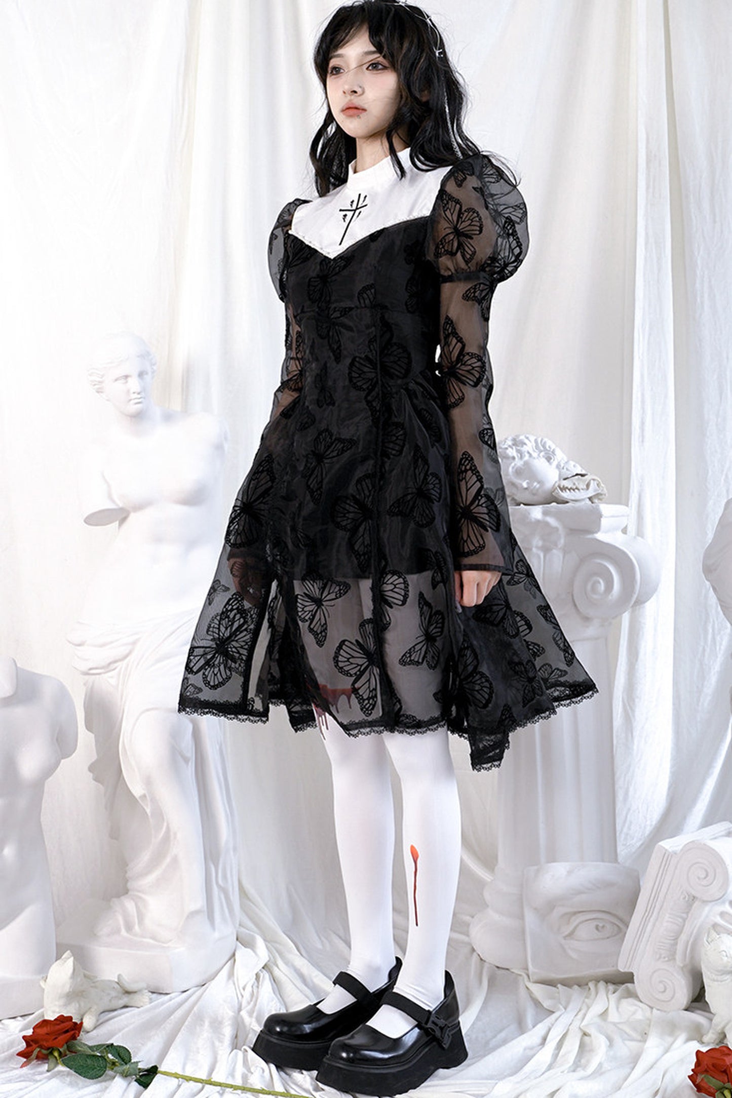 Butterfly Lace Princess Dress