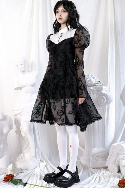 Butterfly Lace Princess Dress
