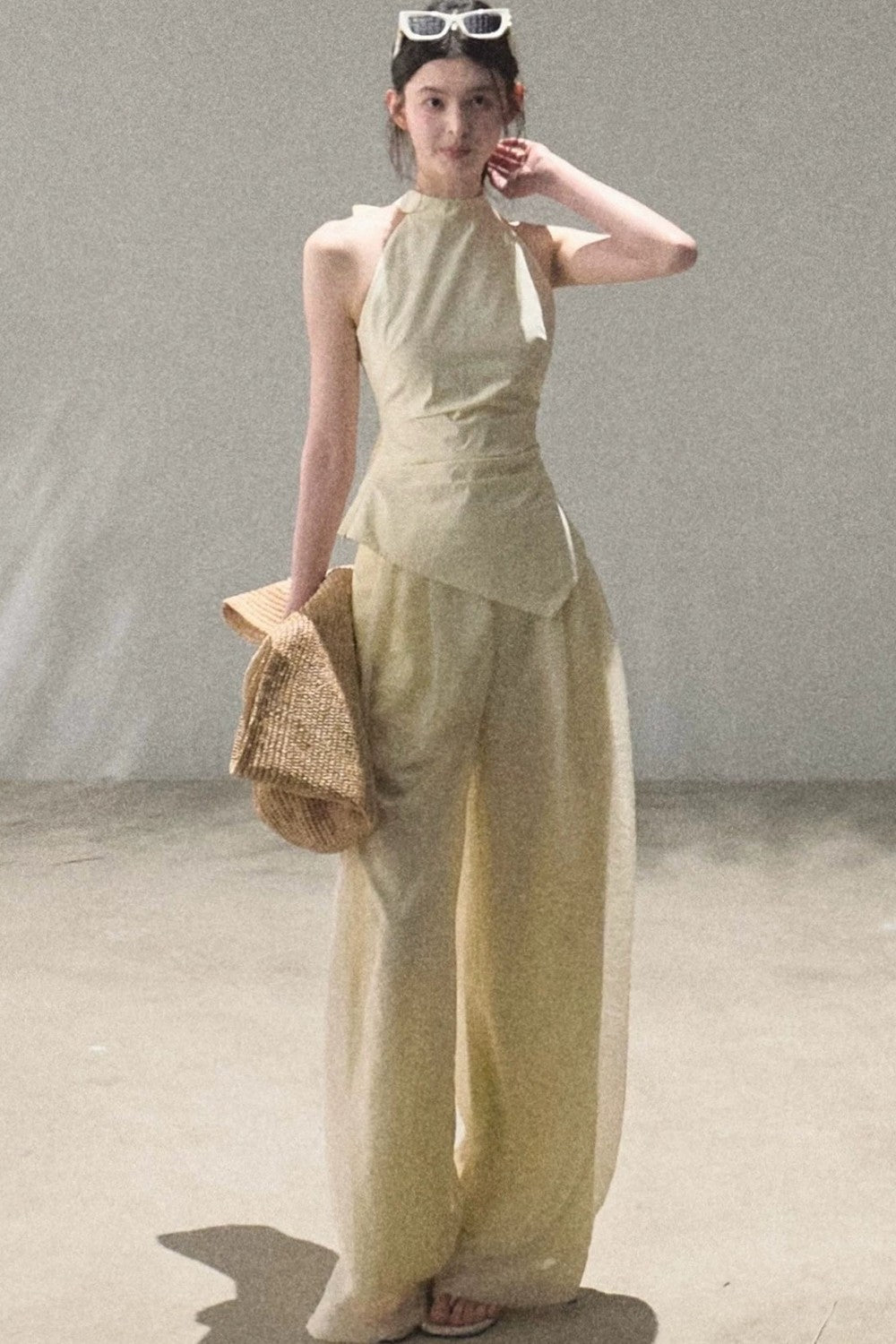 Lyocell Halter Sleeveless Camisole