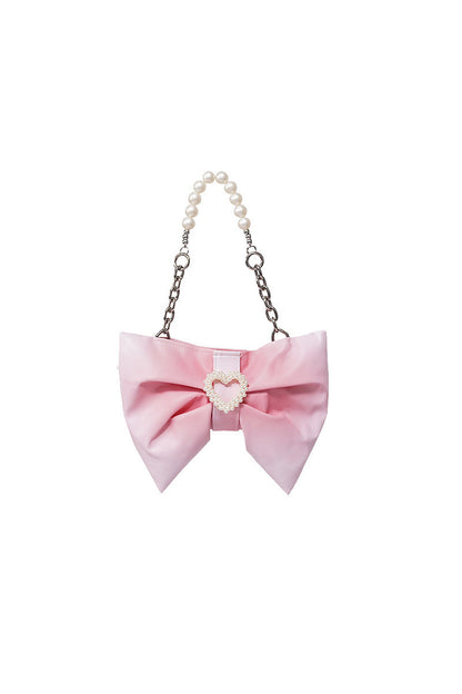 Gradient Bowknot Shoulder Bag