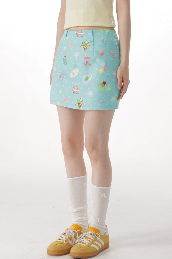Fairy Tale Forest Mini Skirt