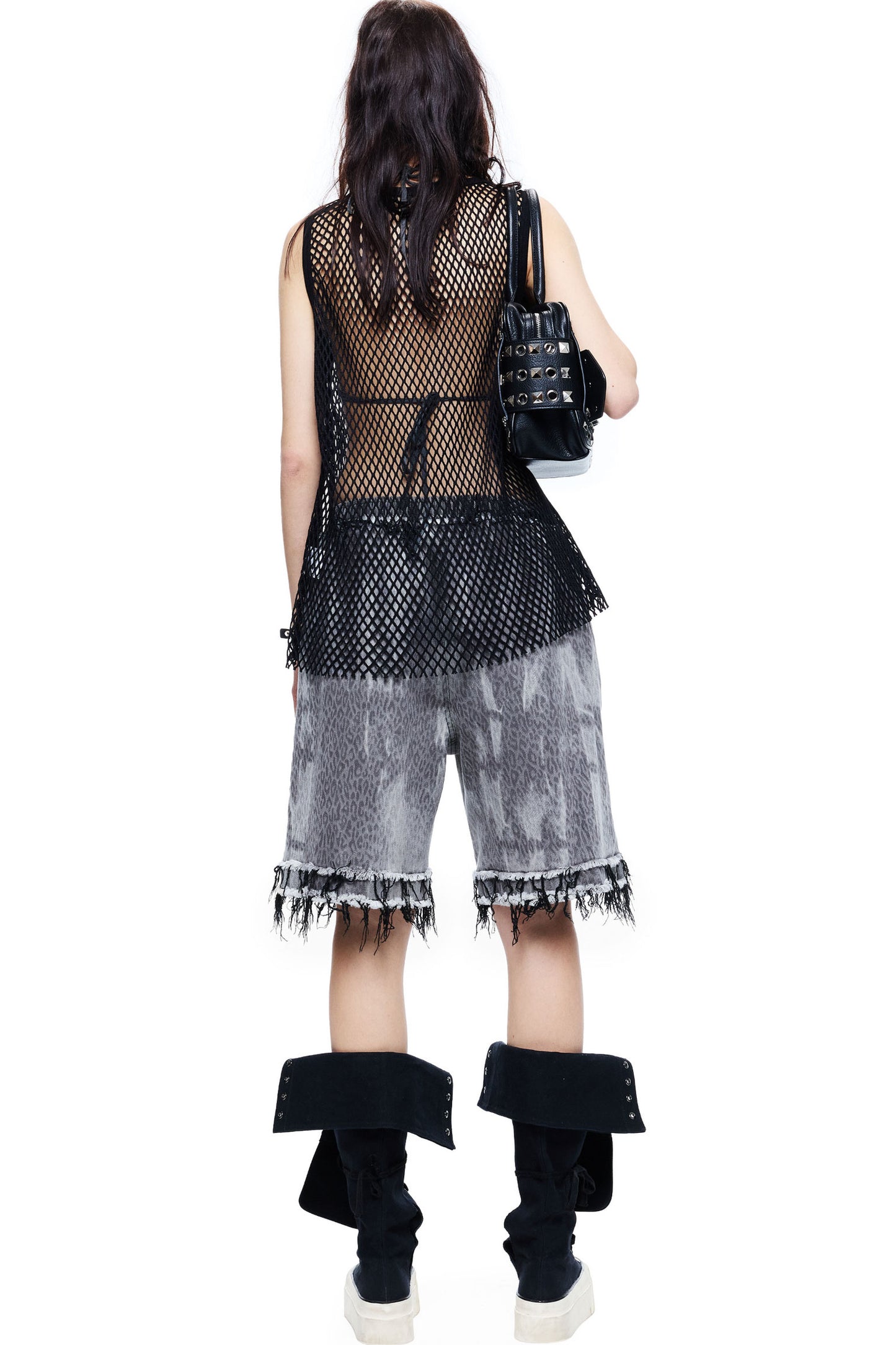 Two-Piece in One Mesh Tank Top