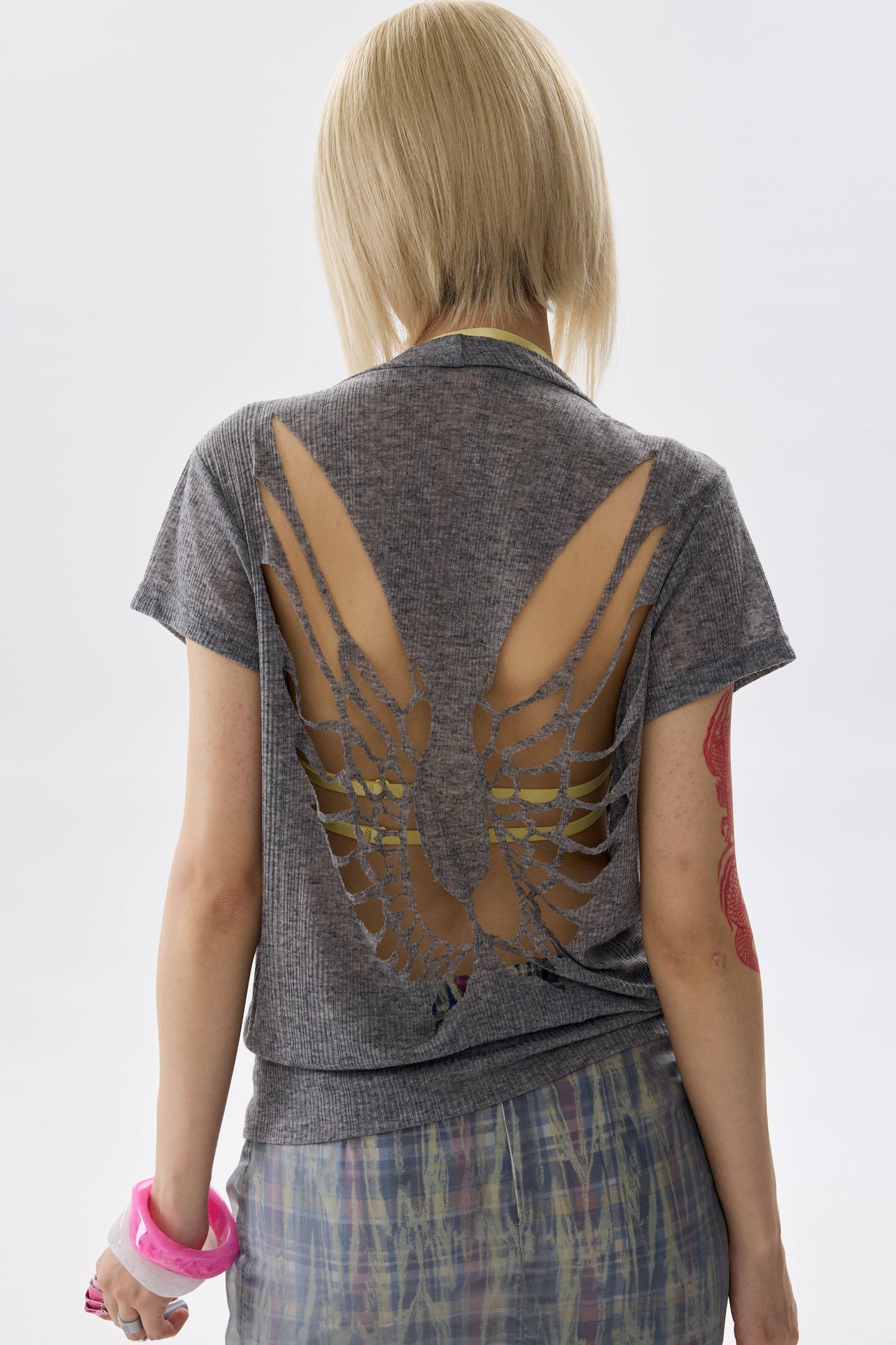 Space Wing Cut-Out Top