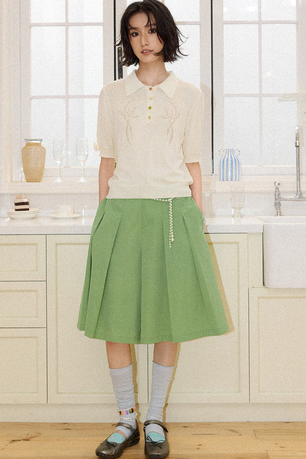 Tencel Acetate Vintage Blouse