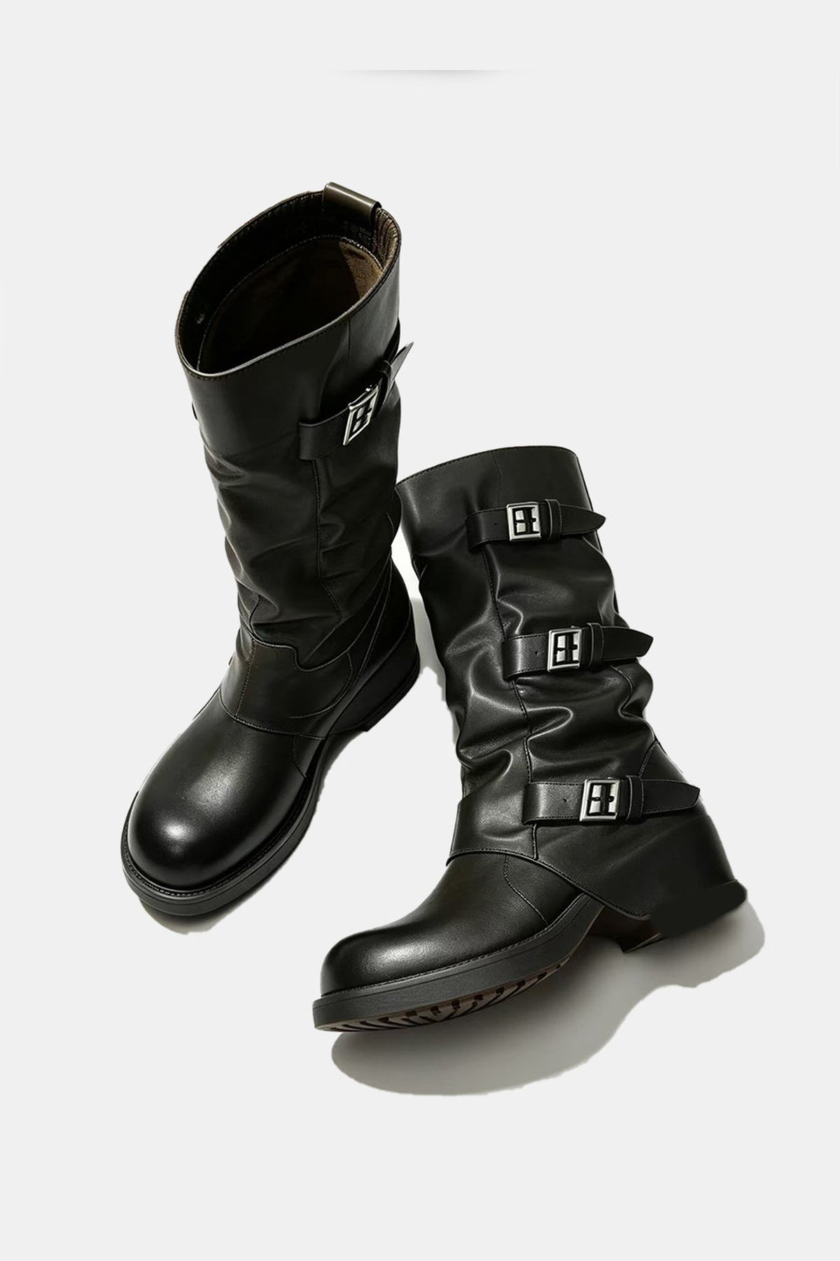 Western Cowboy Mid-High Boots