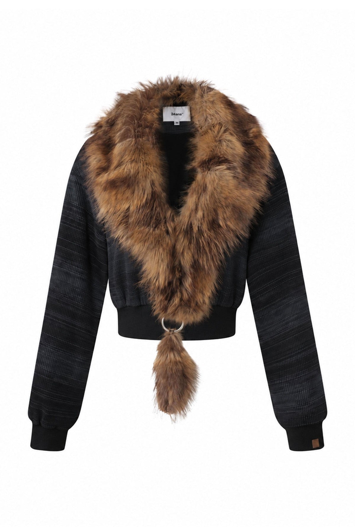 Detachable Ring Knit Jacket