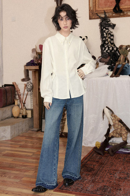 Tencel Linen Long Sleeve Shirt