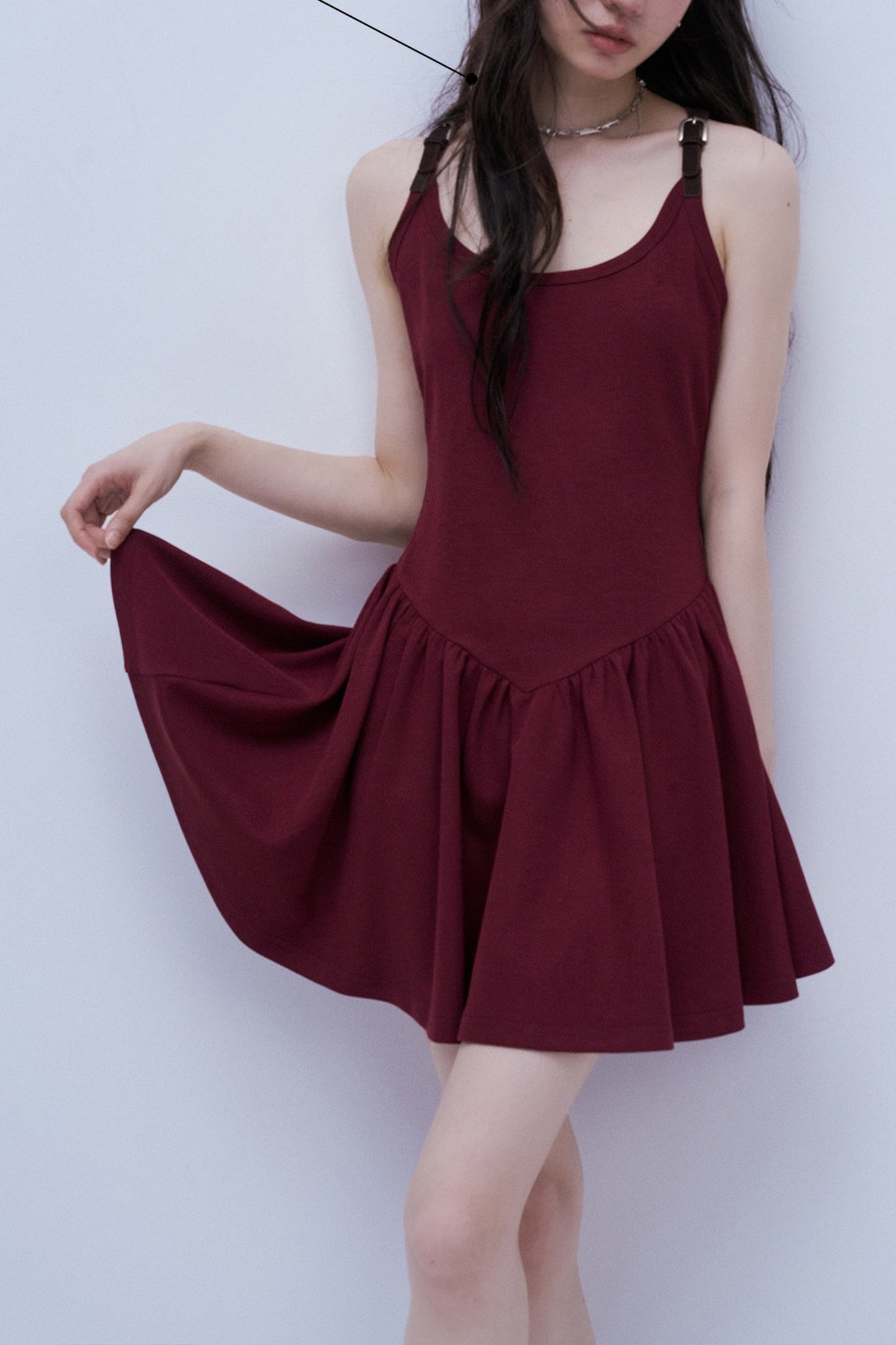Robe débardeur Sea Breeze avec boucle en cuir