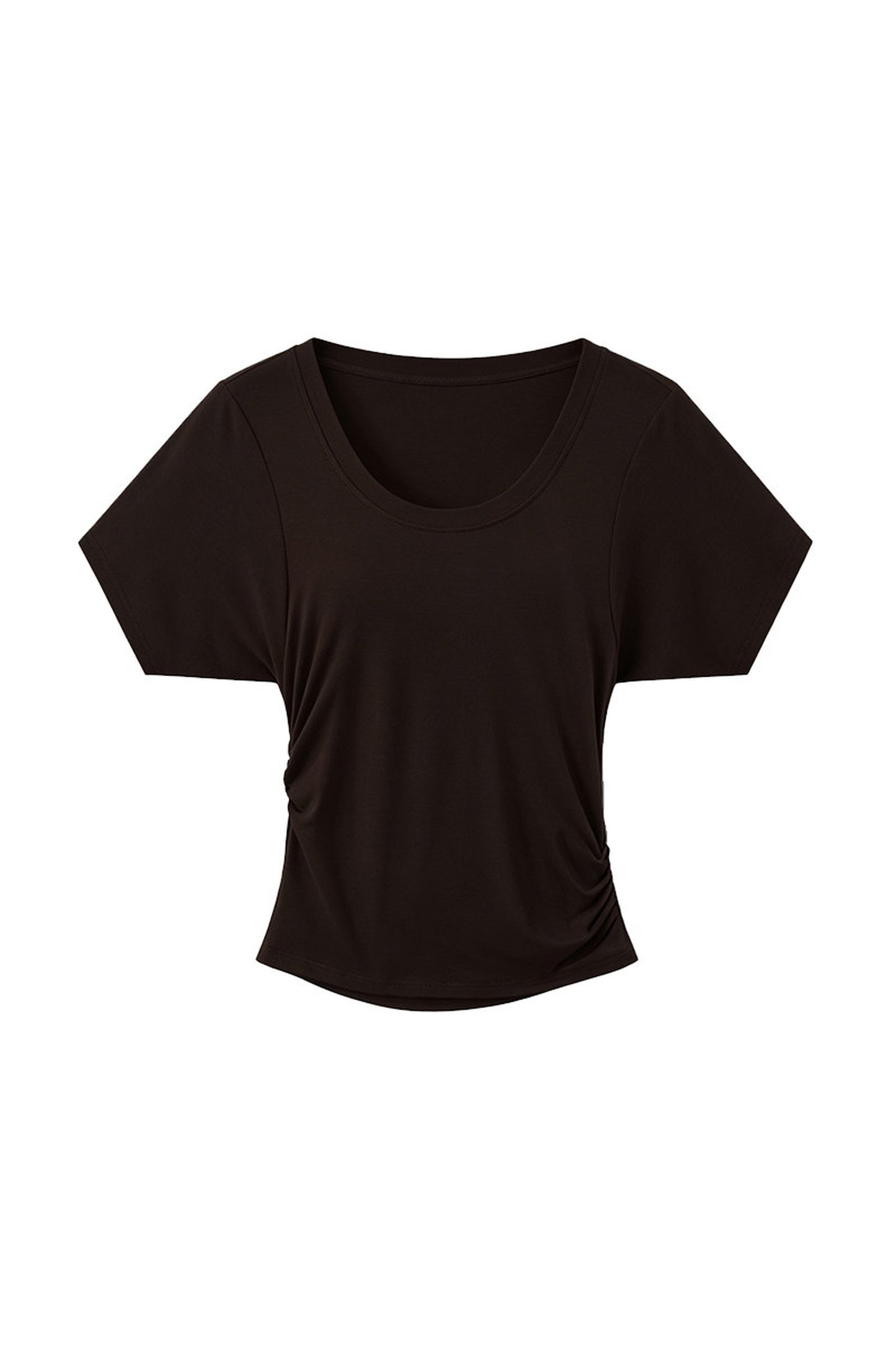 Diddimodau Ruched Waist Knit Blouse