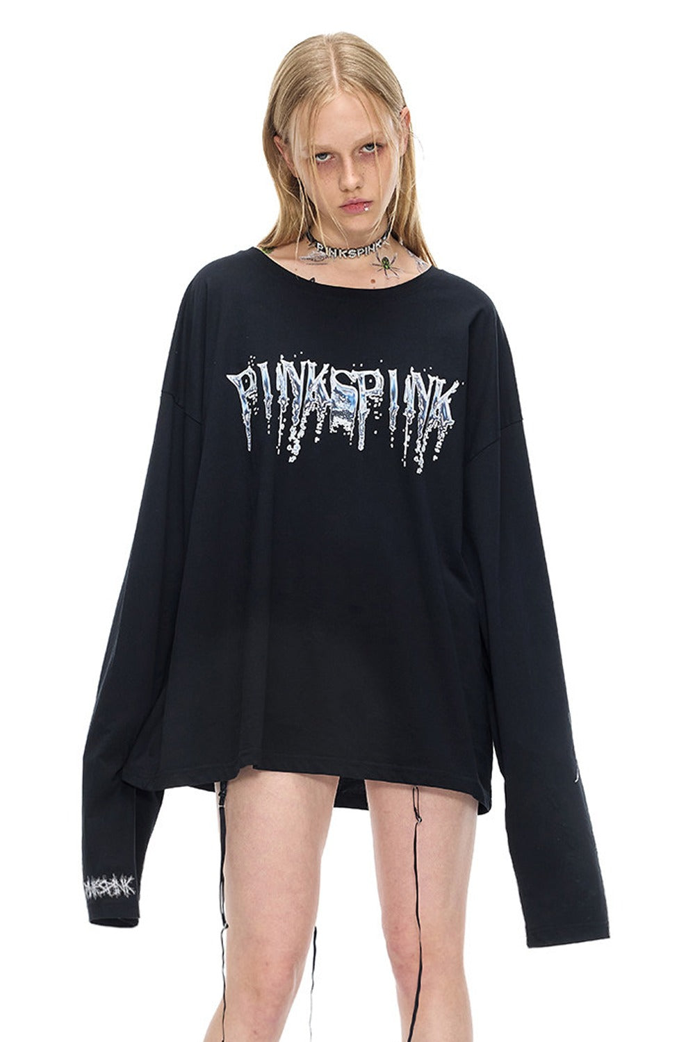 Punk-T-Shirt im Light-Subkulturstil