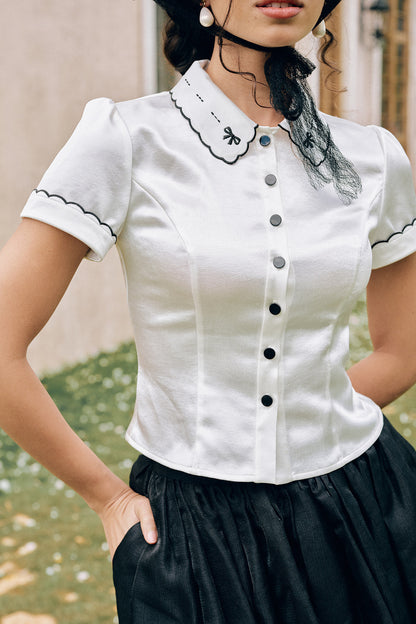 French Academy Style Shirt and Dress Set-Up